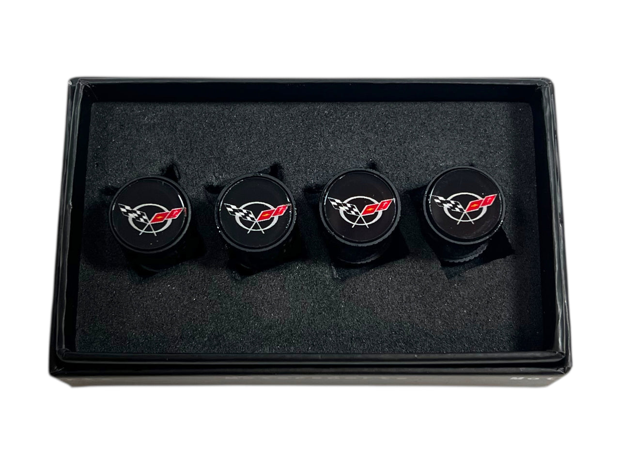 Chevrolet Corvette C5 Carbon Fiber Valve Stem Caps