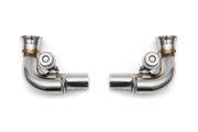 2010-2011 Porsche 997.2 GT3 / GT3 RS Fabspeed Side Muffler Bypass Pipes - Valved