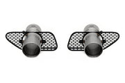 2014-2017 McLaren 650S Fabspeed Supersport X-Pipe Exhaust System - LT-Style - Brushed Finish