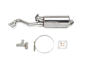 1976-1989 Porsche 911 Turbo 930 Fabspeed Maxflo Performance Exhaust System - No / Quad Style Tip