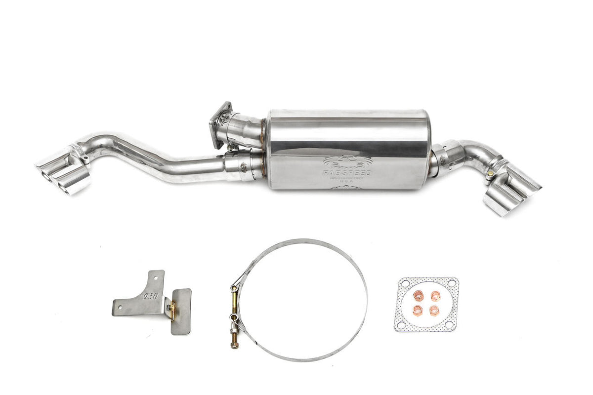 1976-1989 Porsche 911 Turbo 930 Fabspeed Maxflo Performance Exhaust System - Yes - Requires Bumper Modification / Quad Style Tip