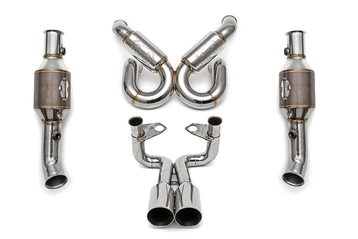 2001-2010 Lamborghini Murcielago Fabspeed Supersport X-Pipe Exhaust System - (2007-2010) with Sportcats