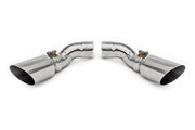 2017-2020 Porsche 991.2 Turbo / Turbo S Fabspeed Supersport X-Pipe Exhaust System - RACE - Includes Catbypass / GT2 Style Tips (Polished Stainless Steel)