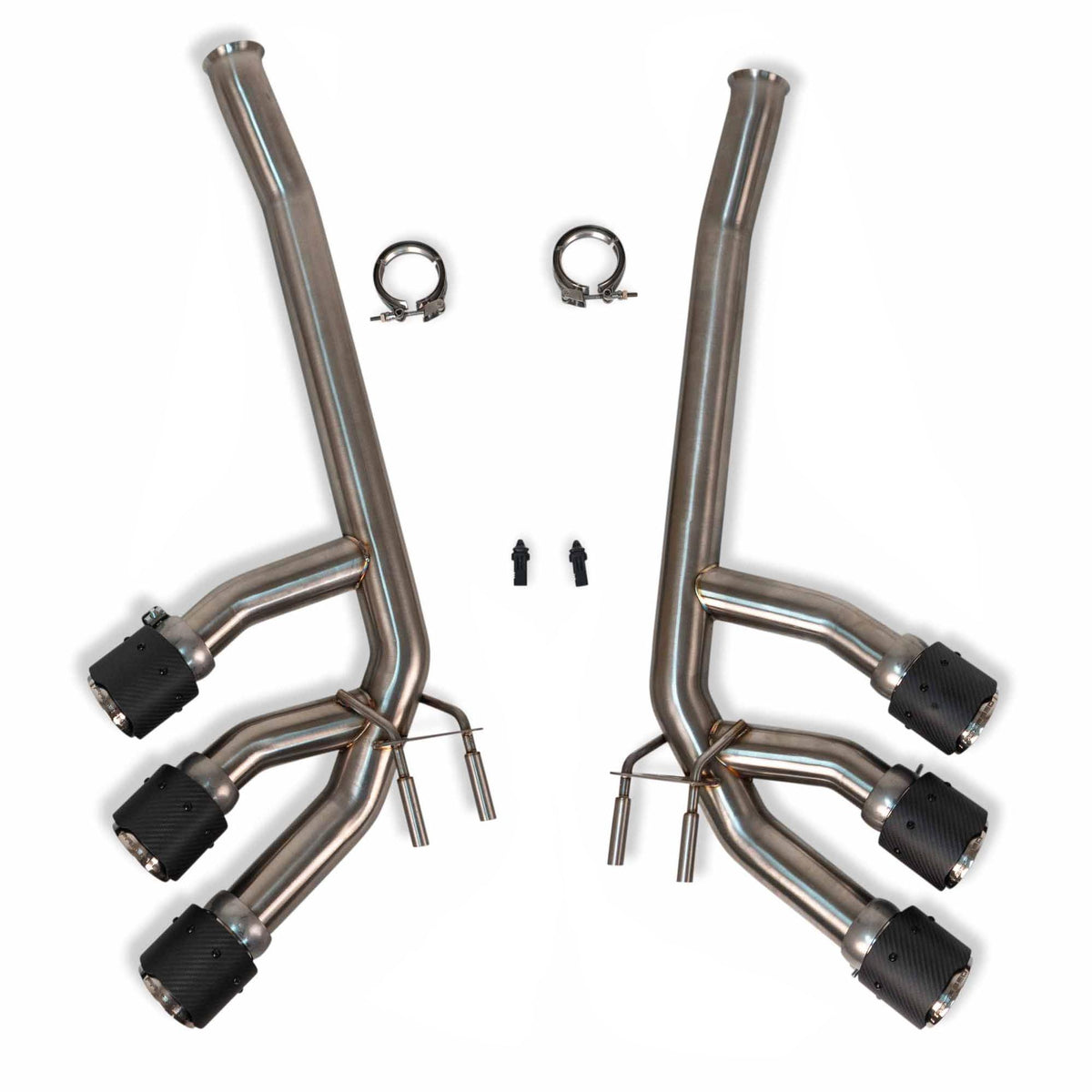 2019-2026 Mercedes-Benz AMG G63 Fabspeed Supersport Exhaust with Triple Tips - Carbon Fiber