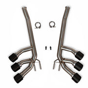 2019-2026 Mercedes-Benz AMG G63 Fabspeed Supersport Exhaust with Triple Tips - Satin Black