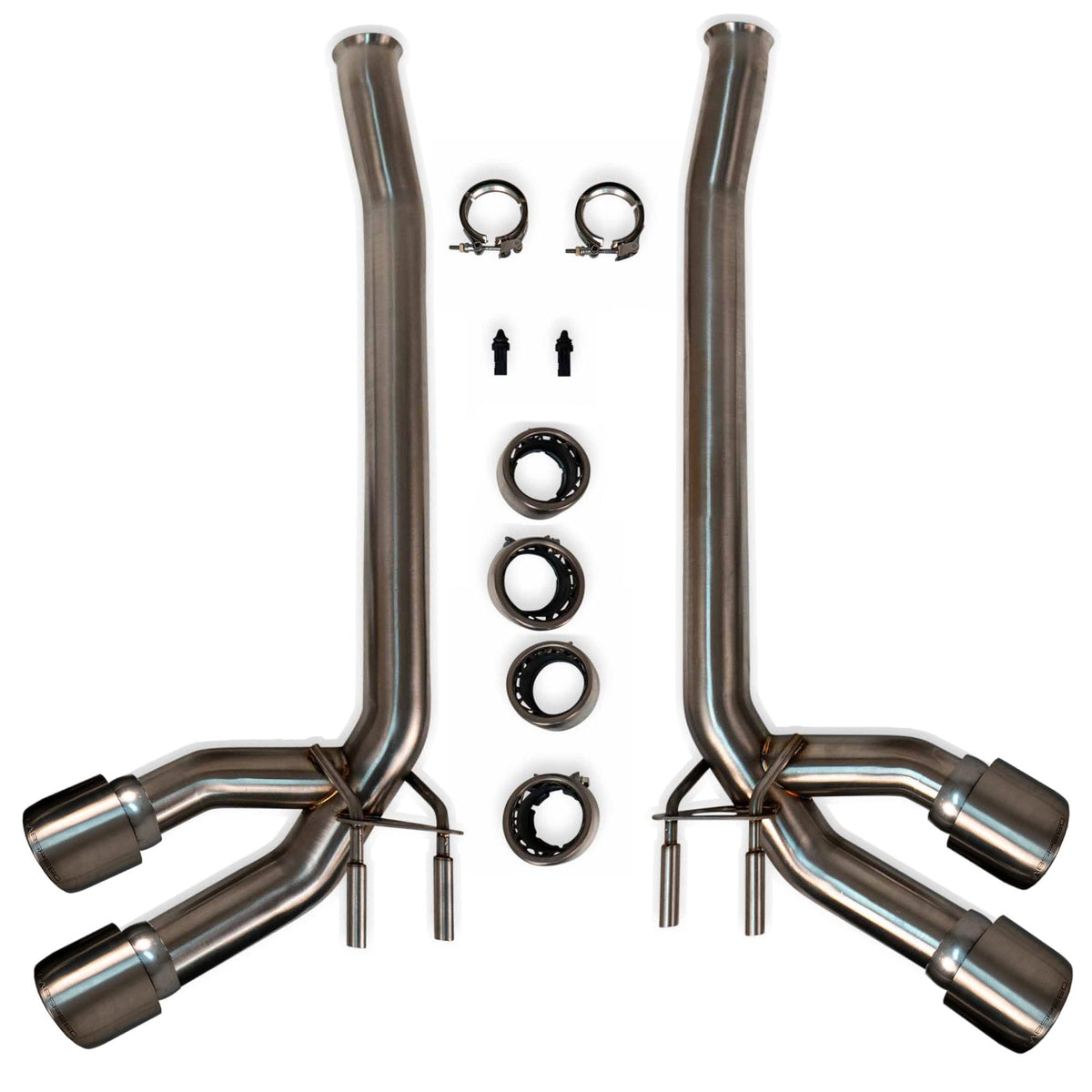 2019-2026 Mercedes-Benz AMG G63 Fabspeed Supersport Exhaust with Dual Tips - Polished Stainless Steel