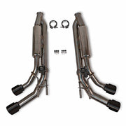 2019-2026 Mercedes-Benz AMG G63 Fabspeed Valved Exhaust with Dual Tips - Satin Black