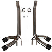 2019-2024 Mercedes-Benz G550 Fabspeed Supersport Exhaust with Dual Tips - Satin Black