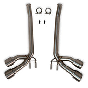 2019-2024 Mercedes-Benz G550 Fabspeed Supersport Exhaust with Dual Tips - Polished Stainless Steel