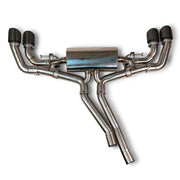 2018-2026 Lamborghini Urus Fabspeed Valved Cat-Back Exhaust System - Satin Black