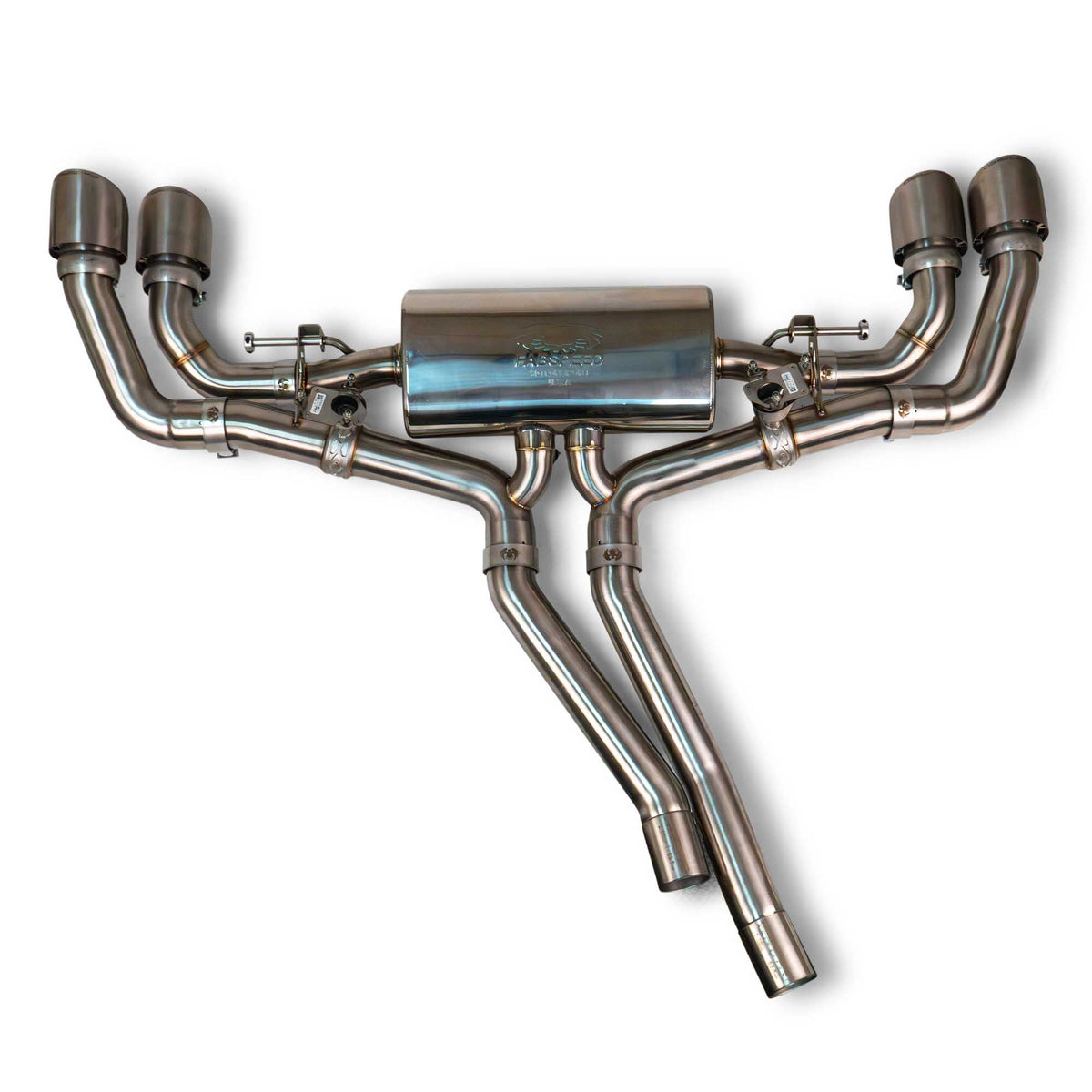 2018-2026 Lamborghini Urus Fabspeed Valved Cat-Back Exhaust System - Titanium