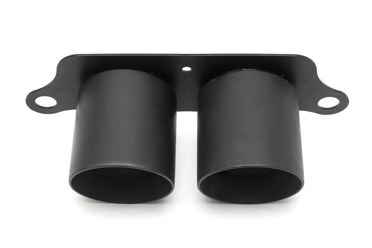 2010-2011 Porsche 997.2 GT3 / GT3 RS Fabspeed Center Muffler Bypass Pipe - Satin Black