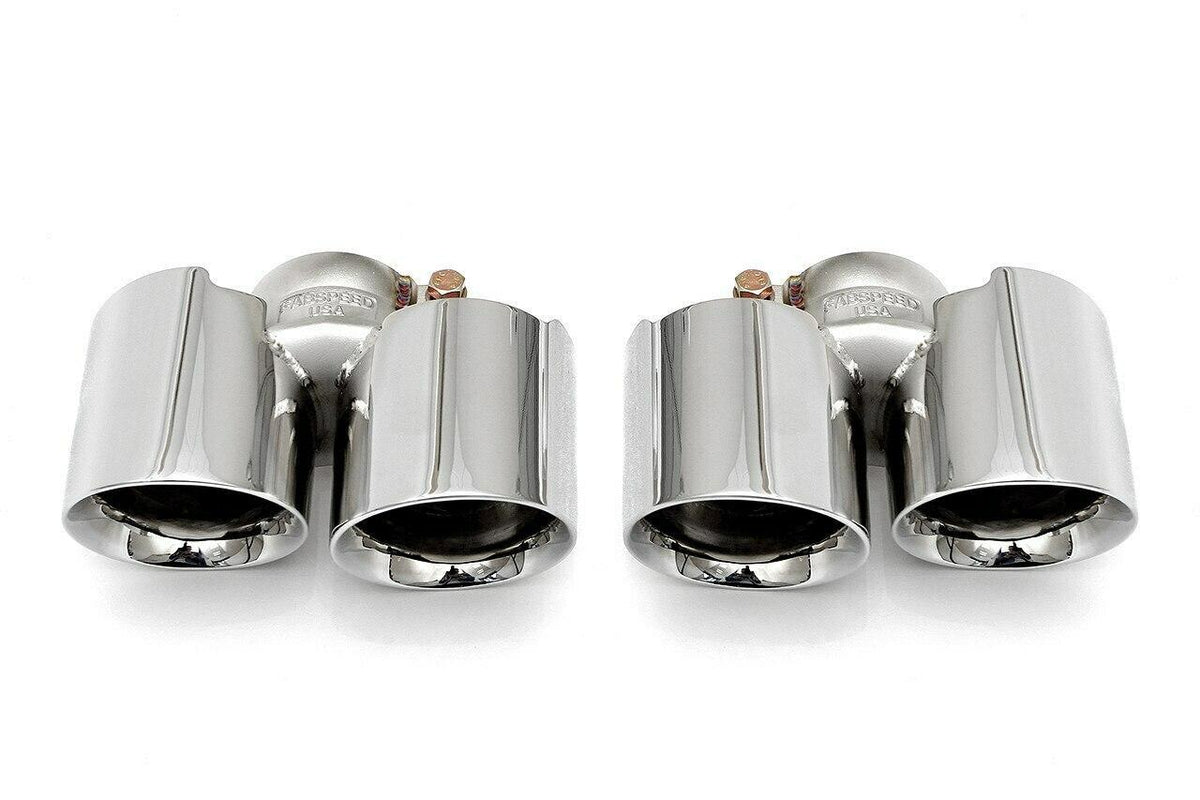 2012-2016 Porsche 991 Carrera Fabspeed Supersport X-Pipe Exhaust System - Polished Stainless Steel