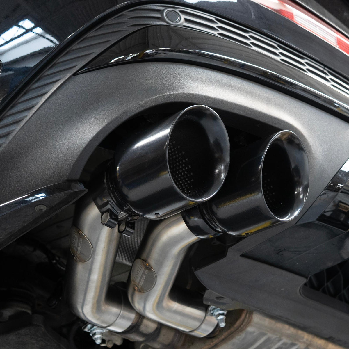 2020-2026 Audi SQ7 Fabspeed Valved Exhaust System - Satin Black