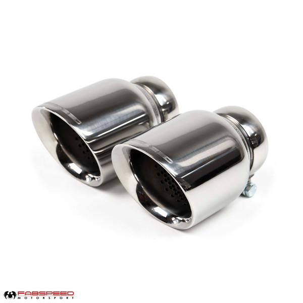2022-2024 Porsche 992 GT3 / GT3 RS / Speedster Fabspeed Valved Nordschleife Cat-Back Exhaust System - Polished Stainless Steel / No