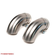 2022-2024 Porsche 992 GT3 / GT3 RS / Speedster Fabspeed Valved Nordschleife Cat-Back Exhaust System - Brushed Stainless Turn Down / Yes
