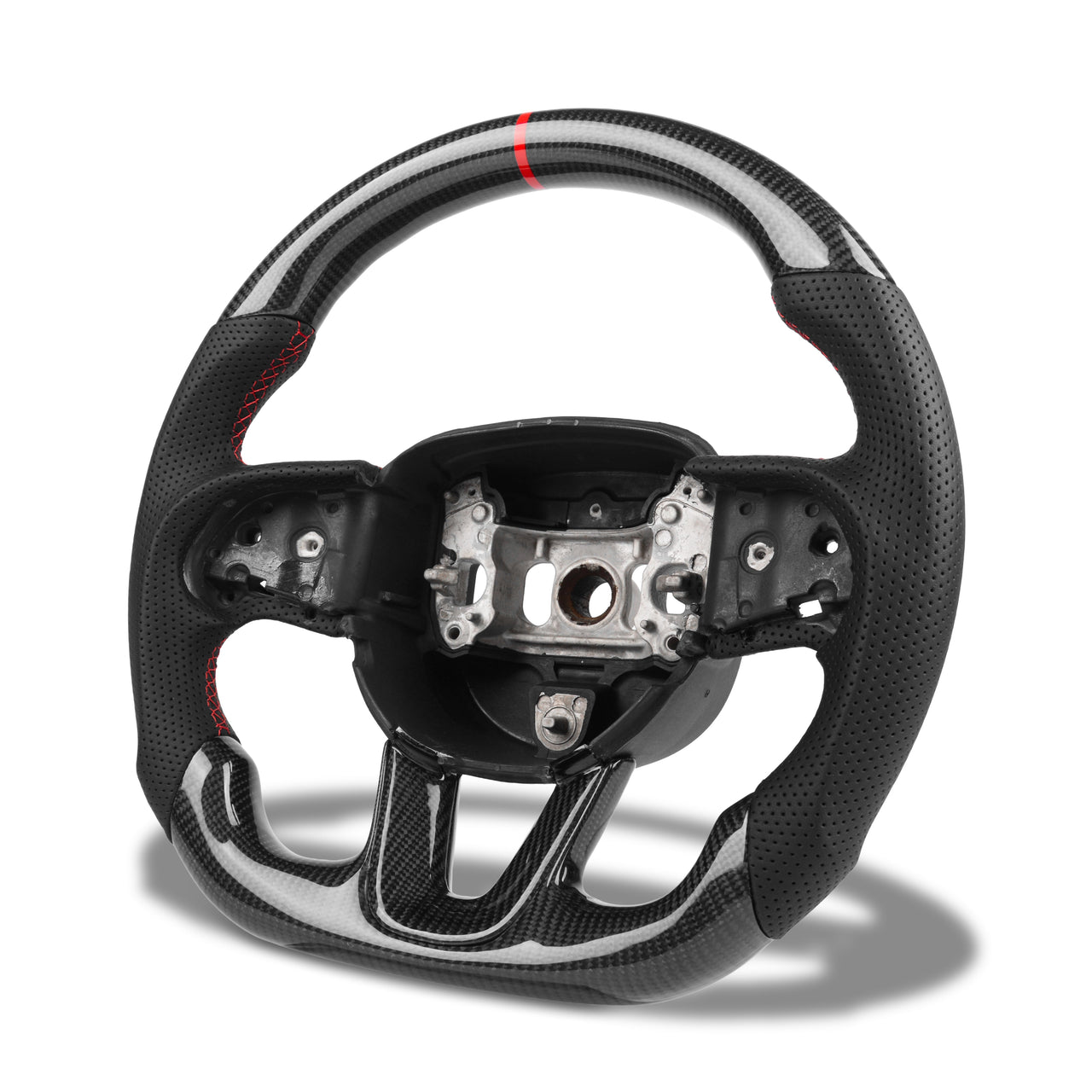 2015-2024 Dodge Charger Carbon Fiber Steering Wheel Core Pre Manufactured