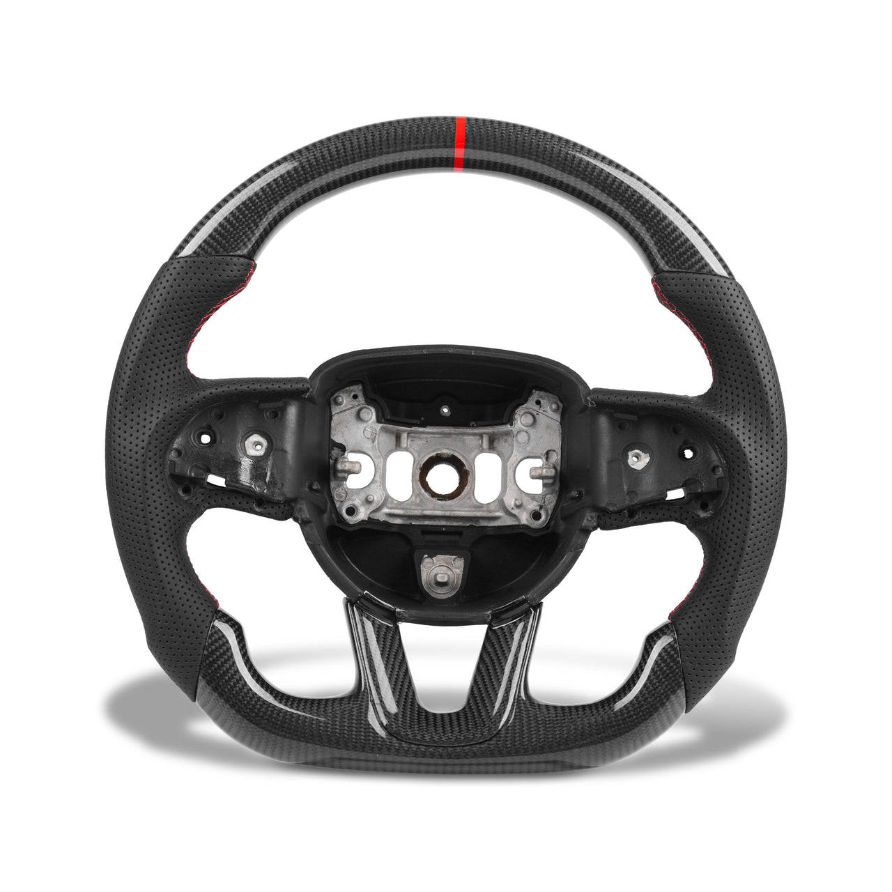 2015-2024 Dodge Challenger Carbon Fiber Steering Wheel Core Pre Manufactured