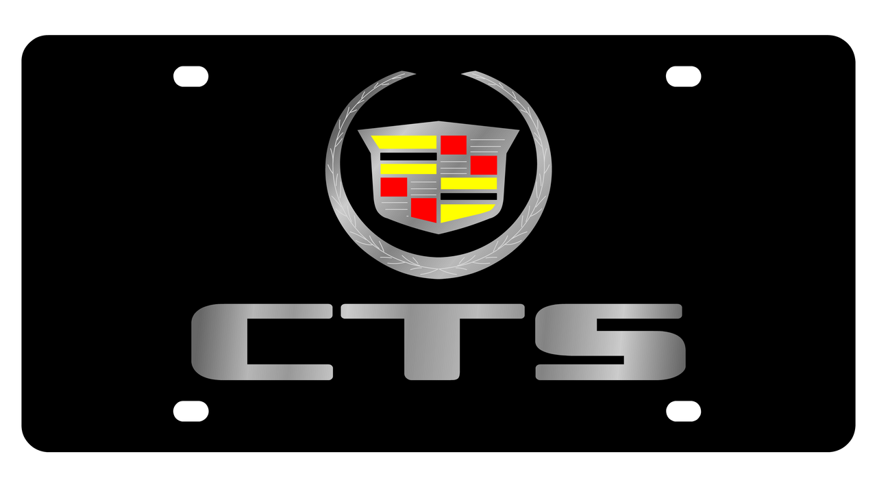 Cadillac CTS Acrylic License Plate Frame