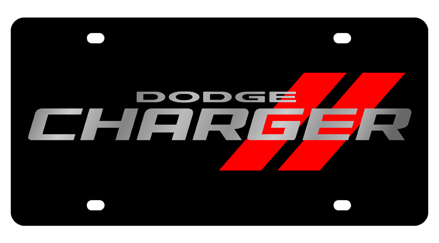 Dodge Charger Acrylic License Plate