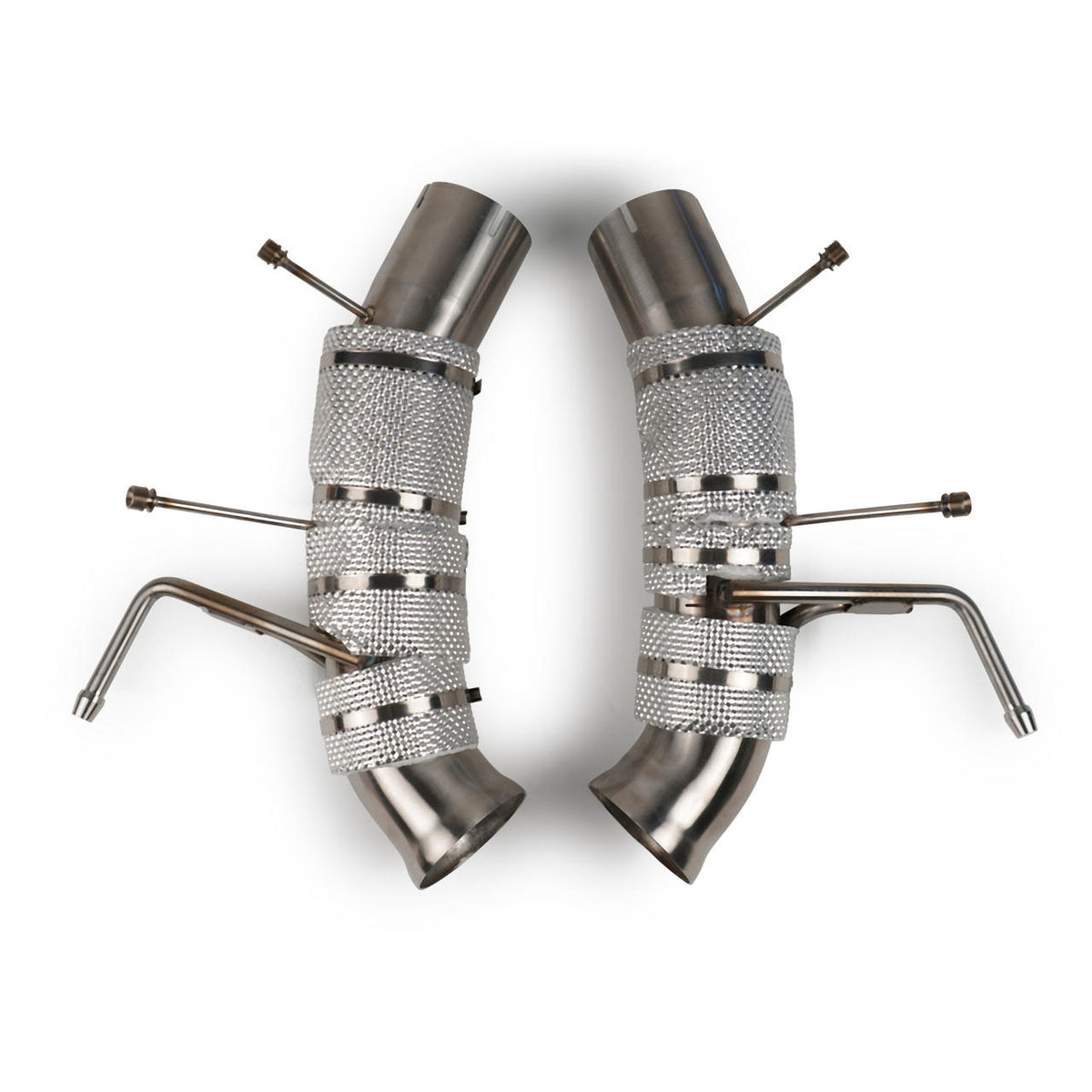 2023-2026 Ferrari 296 GTS / GTB Fabspeed Valve Delete Pipes - image 1