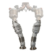 2023-2026 Ferrari 296 GTS / GTB and SPIDER Fabspeed HJS German Sport Catalytic Converters - image 2