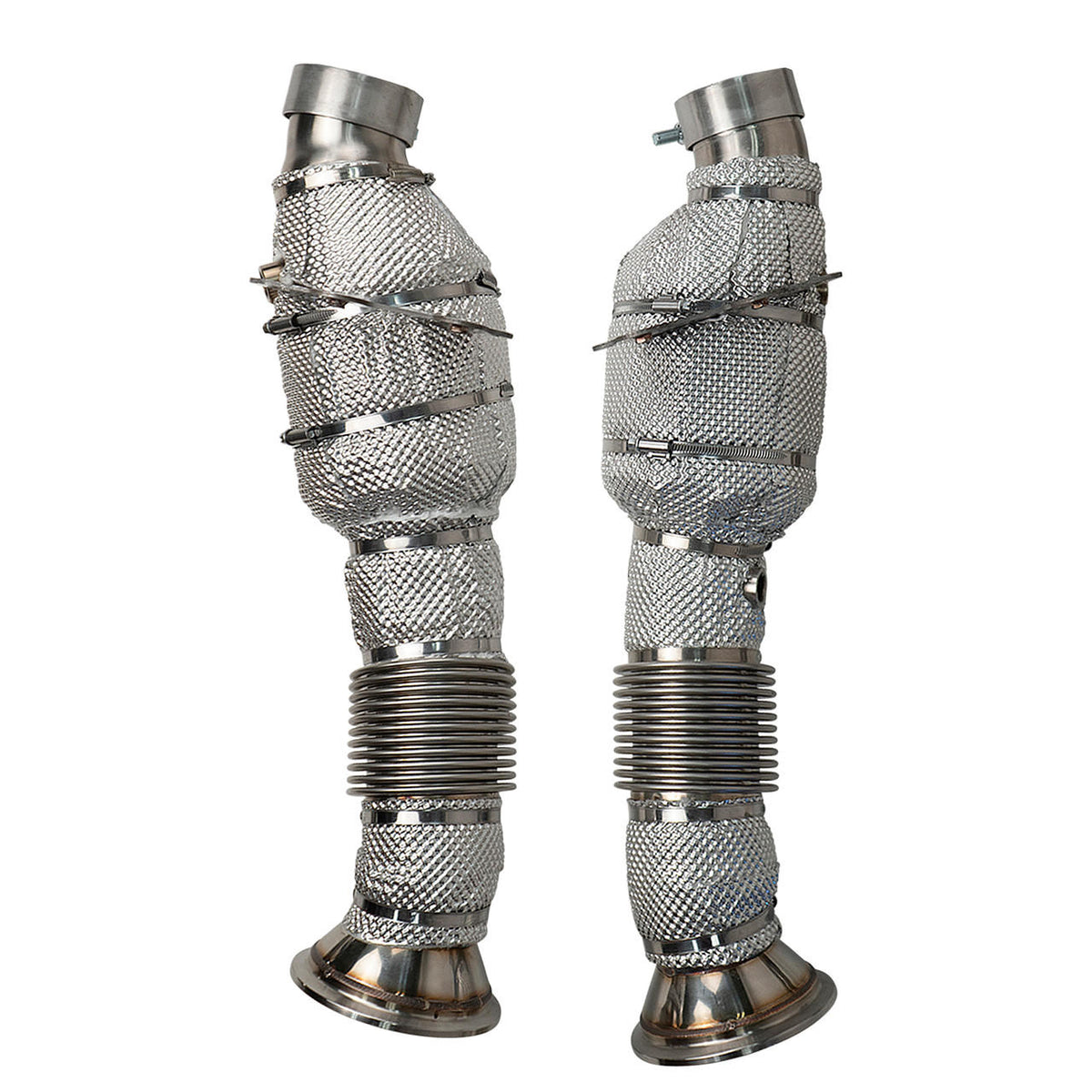 2023-2026 Ferrari 296 GTS / GTB and SPIDER Fabspeed HJS German Sport Catalytic Converters - image 1
