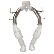 2023-2026 Ferrari 296 GTS / GTB Fabspeed Valve Delete Pipes - image 2