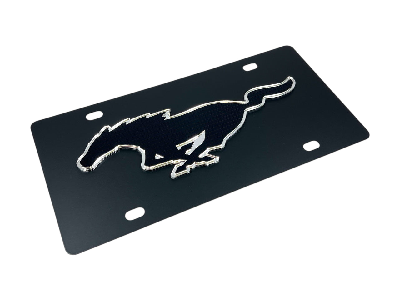 Ford Mustang Mach-E Carbon Steel License Plate