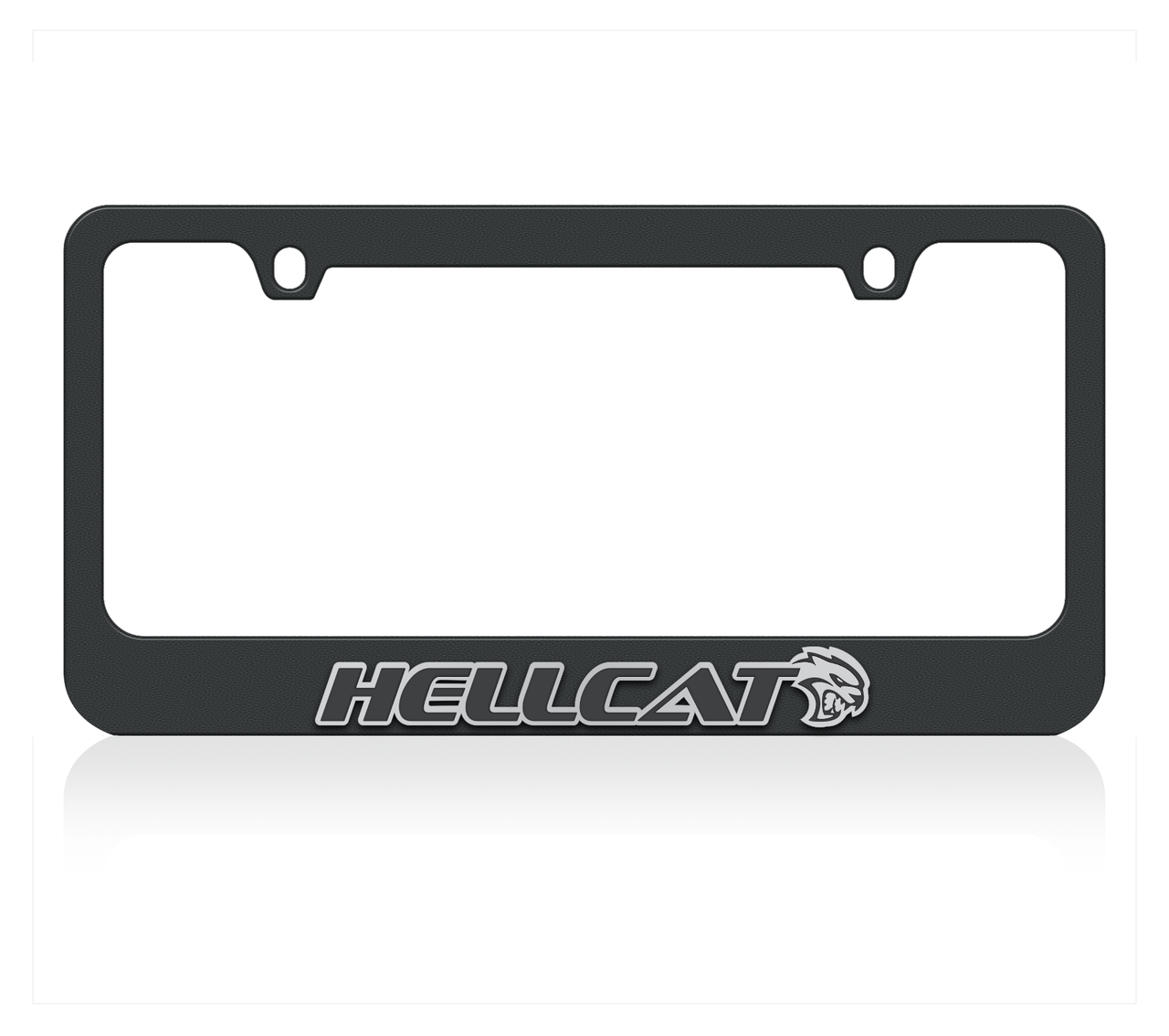 Dodge Hellcat Black License Plate Frame