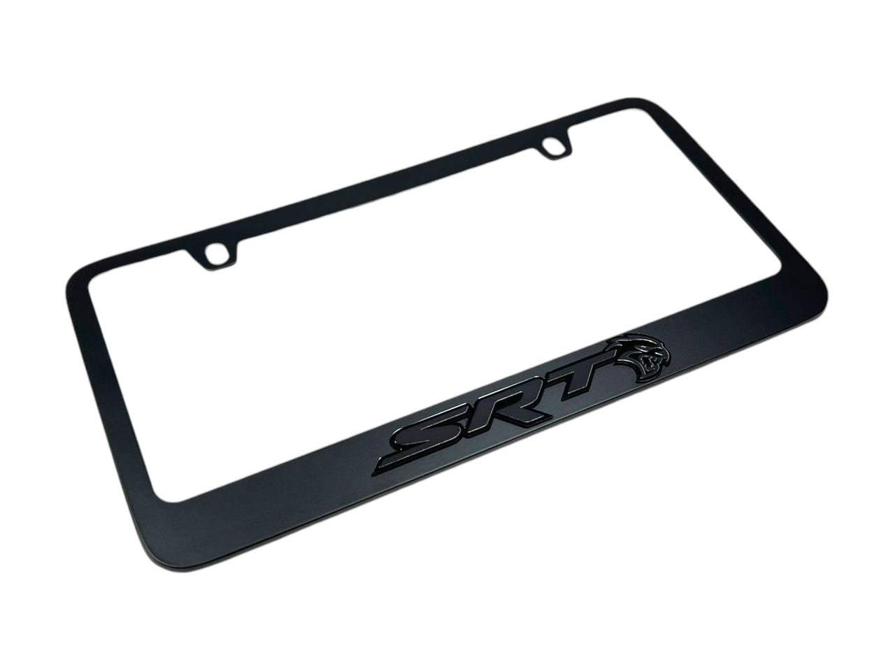 Dodge SRT Hellcat Black License Plate Frame