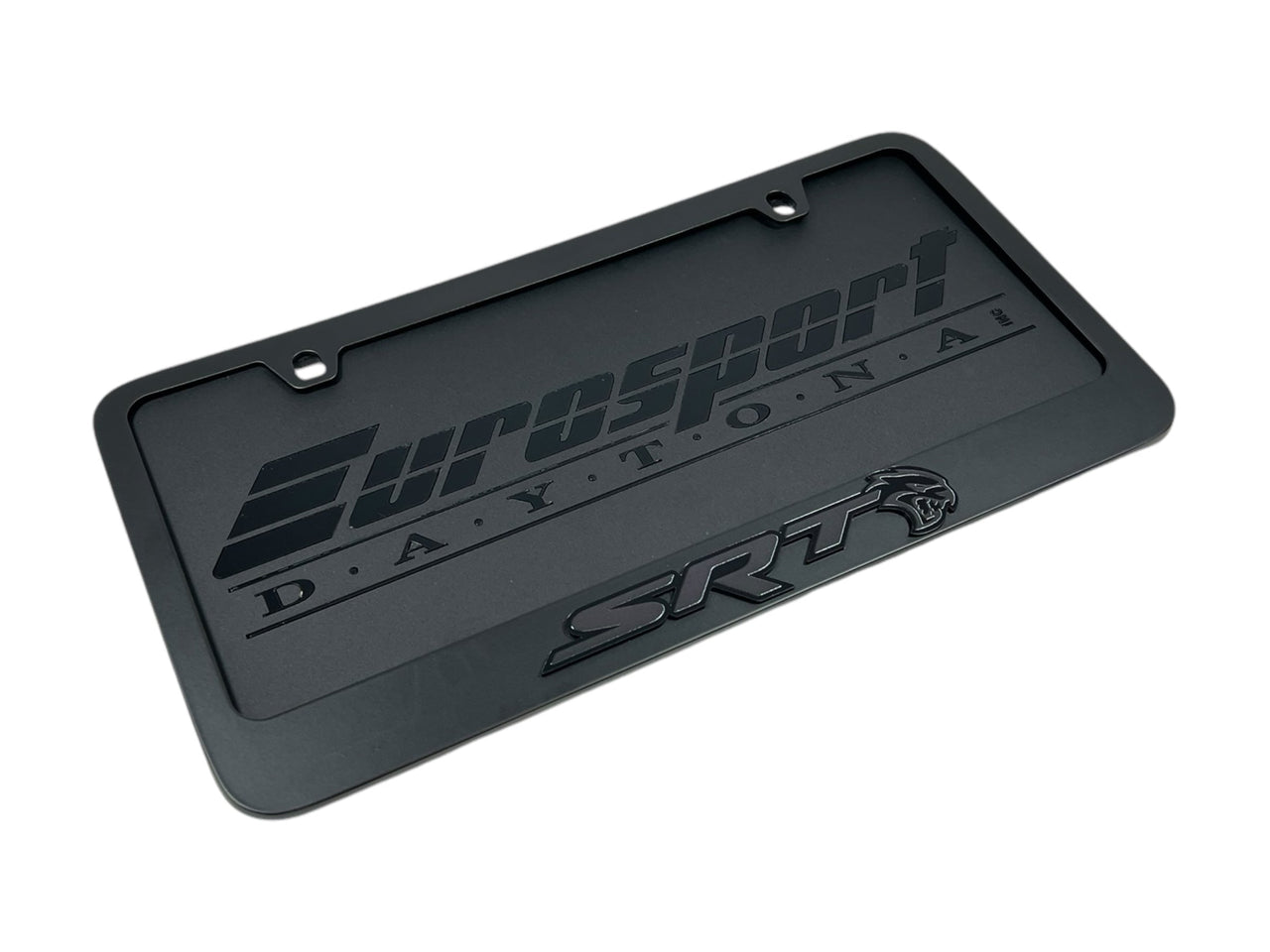 Dodge SRT Hellcat Black License Plate Frame