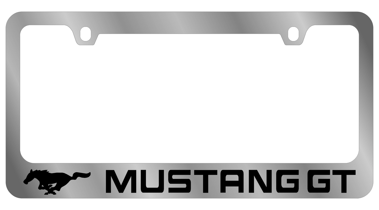 Ford Mustang GT Chrome License Plate Frame