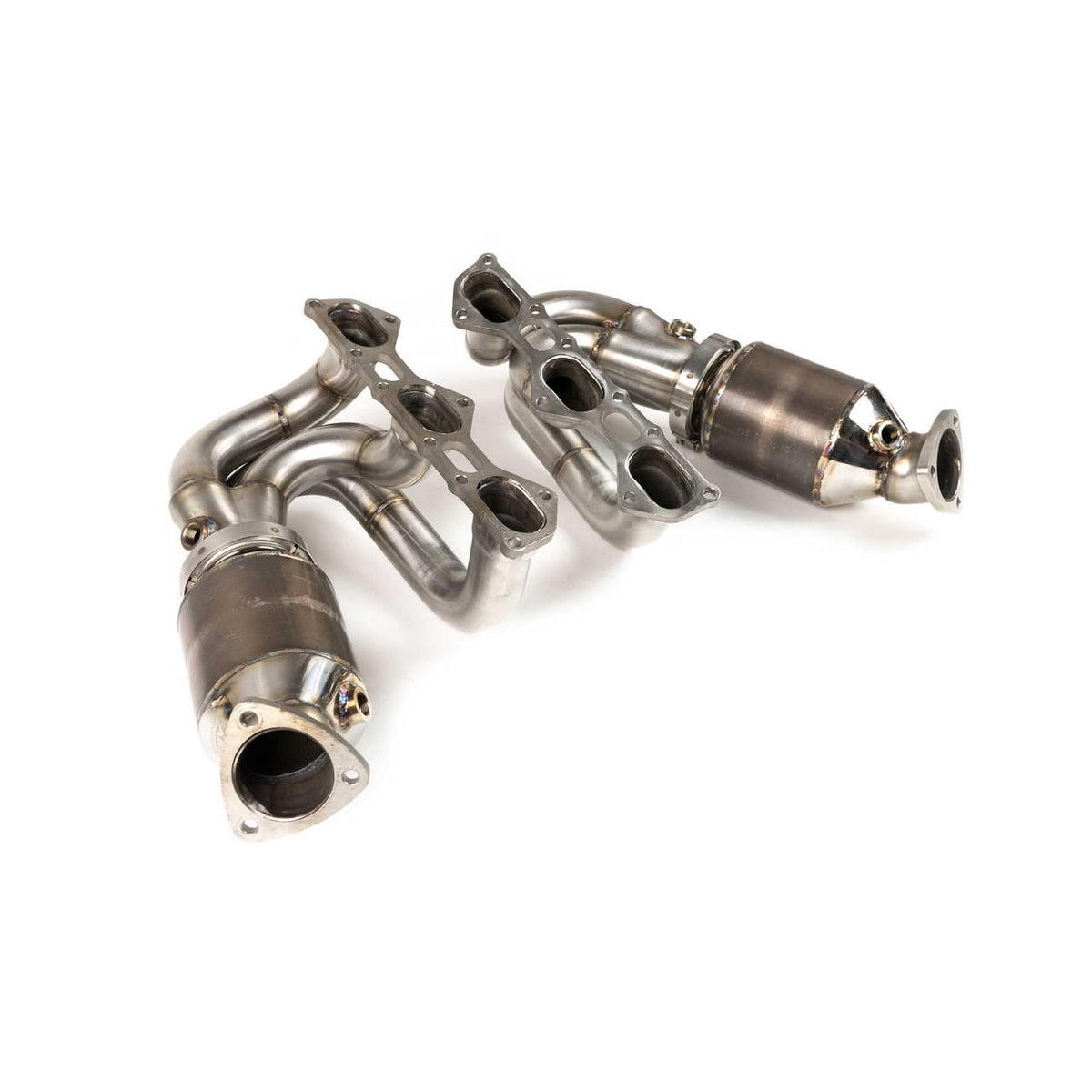 2020-2026 Porsche 718 GT4 / GTS / Spyder Fabspeed RENNKRAFT Modular Street and Racing Headers with HJS Catalytic Converters - image 4