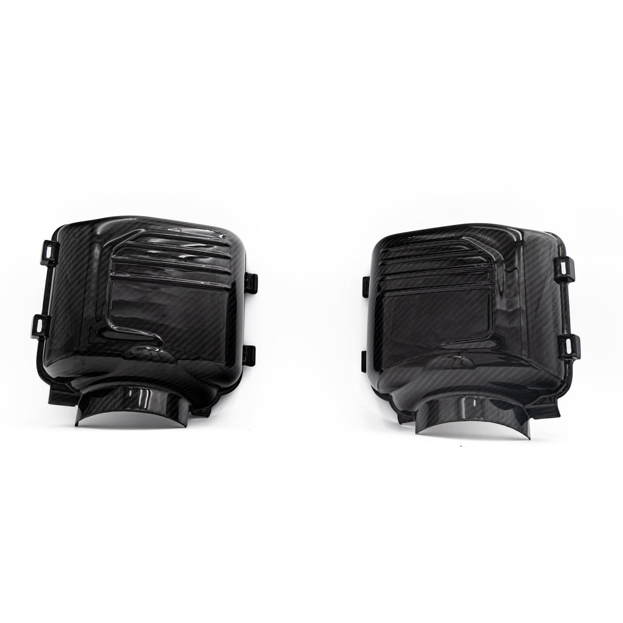 2024-2025 Ford Mustang S650 Carbon Fiber Intake Cover (Pair)