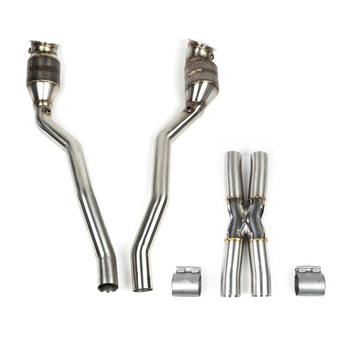 2018-2026 Ferrari 812 Superfast/GTS Fabspeed Sport Catalytic Converter and X-Pipe Exhaust System - image 4