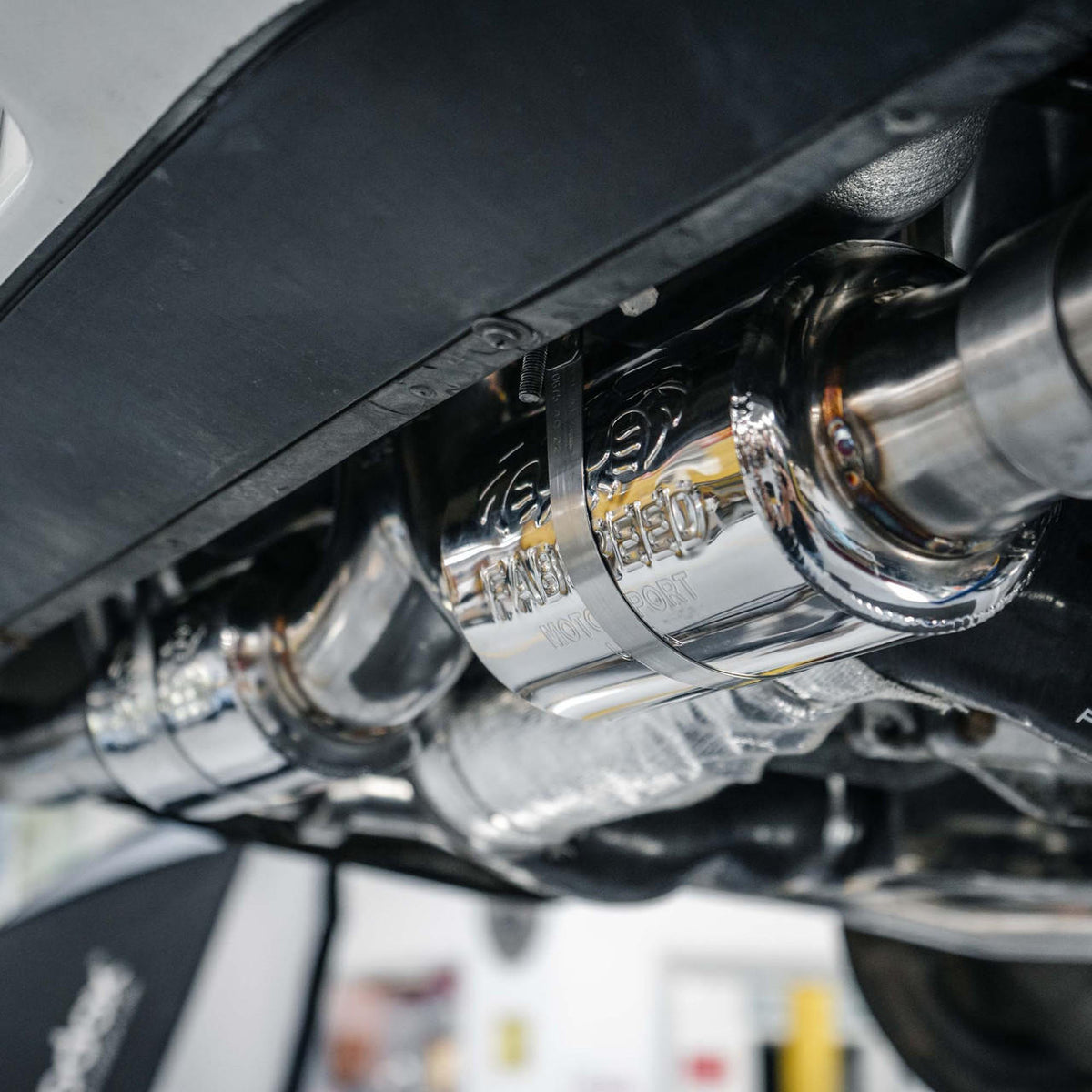 1989-1994 Porsche 964 Carrera RSR Fabspeed Header Muffler Kit - image 8