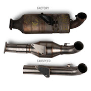 1990-1994 Porsche 964 / 965 Turbo Fabspeed RENNKRAFT Sport Cat and Comp. Link Pipe - image 1