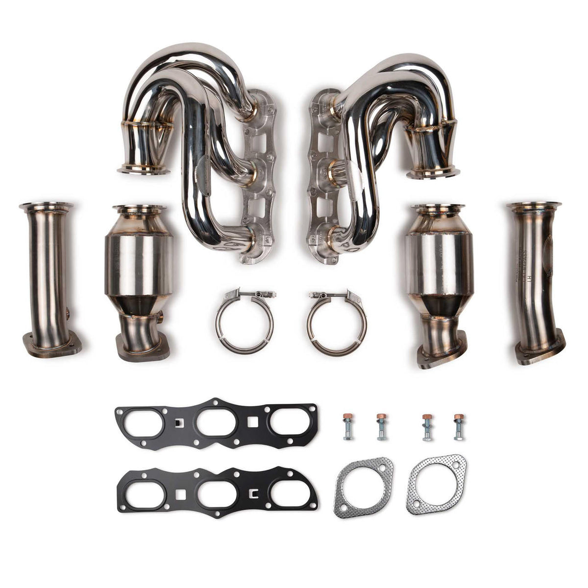 2013-2016 Porsche 981 Boxster / Cayman Fabspeed RENNKRAFT US PATENTED Modular Headers with HJS Catalytic Converters - image 2