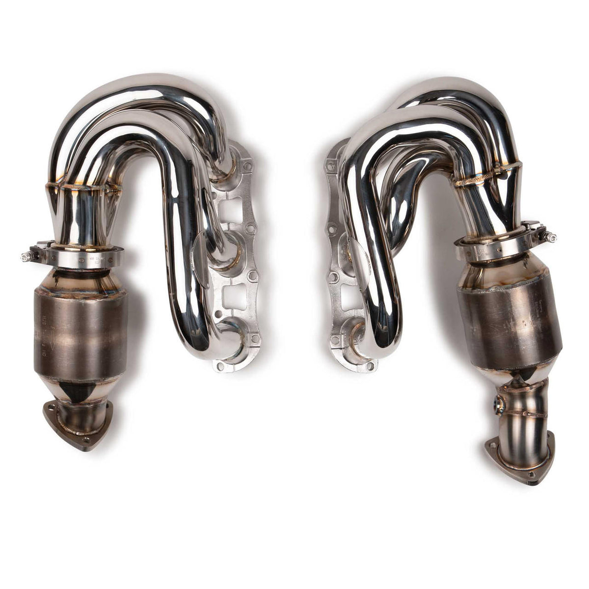 2009-2012 Porsche 987.2 Boxster / Cayman Fabspeed RENNKRAFT Modular Headers with HJS Catalytic Converters - image 1
