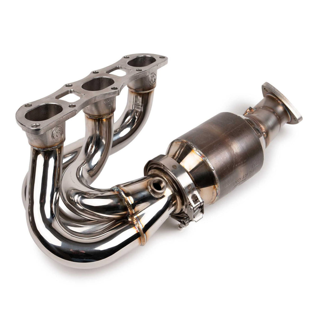 2009-2012 Porsche 987.2 Boxster / Cayman Fabspeed RENNKRAFT Modular Headers with HJS Catalytic Converters - image 4