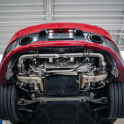 2025-2026 Porsche 992.2 Carrera (NON GTS) Fabspeed Cat-Back Valved Maxflo Exhaust System - image 1