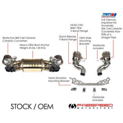 2025-2026 Porsche 992.2 Carrera (NON GTS) Fabspeed Sport Catalytic Converters with GT2RS Style Outlets - image 3