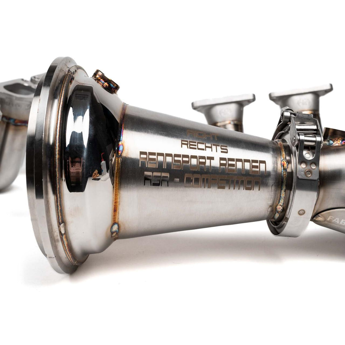 2022-2024 Porsche 992 GT3 / GT3 RS Fabspeed RENNKRAFT US PATENTED Modular Street and Racing Headers with HJS Catalytic Converters - image 5