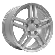 Set of 4 OE Wheels AC04 17x8 Gloss Silver wheel, 5x114.3, 45mm offset