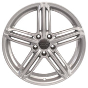 Set of 4 OE Wheels AU12 18x8 Gloss Silver wheel, 5x112, 35mm offset