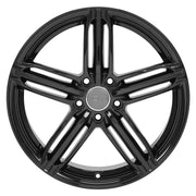 Set of 4 OE Wheels AU12 18x8 Gloss Black wheel, 5x112, 45mm offset