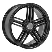 Set of 4 OE Wheels AU12 18x8 Gloss Black wheel, 5x112, 45mm offset