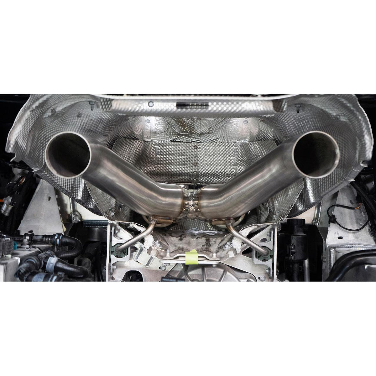 2021-2024 McLaren Artura Fabspeed Supersport X-Pipe Rear cat-back Exhaust - image 4