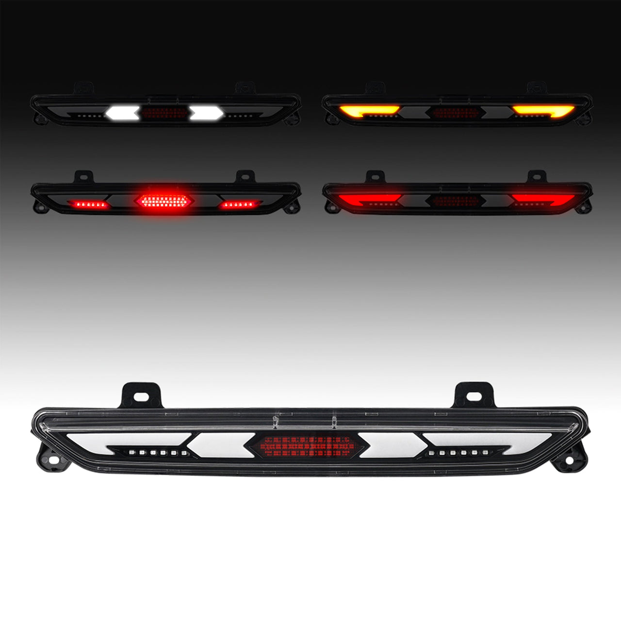 2024-2026 Mustang S650 Rear Diffuser Reverse Light LED Clear Lens